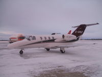 C-GWGZ @ CYYR - Parked at Woodward Aviation FBO.  Goose Airport NL - by Frank Bailey