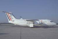 G-BTIA @ VIE - British Air Ferries Bae 146 operated for Austrian Government - by Yakfreak - VAP