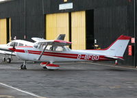 G-BFGD @ EGTF - PARKED OUTSIDE MAIN HANGER - by BIKE PILOT