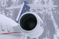 LZ-YUR @ LSZS - Air Lazur Canadair CL600 Challenger - by Thomas Ramgraber-VAP