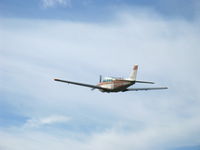 N9282P @ SZP - 1968 Piper PA-24-260B COMANCHE, Lycoming IO-540-D4A5 260 Hp, Experimental class, takeoff climb Rwy 22 - by Doug Robertson