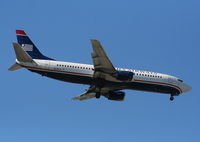 N418US @ TPA - US Airways 737-400
