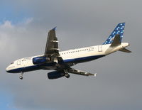 N566JB @ TPA - Jet Blue A320 - by Florida Metal