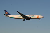 EC-JHP @ EBBR - flight XLF1441 is descending to rwy 02 - by Daniel Vanderauwera