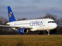 5B-DBD @ EGCC - Cyprus Airways - by chris hall