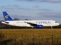 5B-DBD @ EGCC - Cyprus Airways - by chris hall