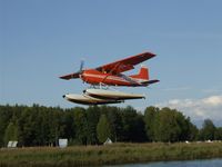 N4646C @ LHD - Take off of Lake Hood - by Martin Prince, Jr