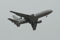N810AX @ DFW - Omni Air International DC-10 over Grand Prairie Municipal headed for DFW