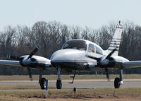 N3844C @ DTN - Taxiing to runway 14 at Downtown Shreveport. - by paulp