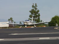 N204SJ @ CCB - Starting to roll for take off at Cable - by Helicopterfriend
