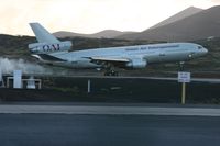 N612AX @ FHAW - Omni Air International DC-10-30 landing and taxiing at Ascension Island. I then flew on it from Ascension to Falkland Islands - by Steve Staunton