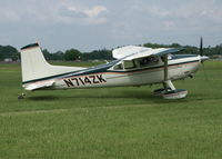 N714ZK @ KMWO - Arriving 180 Club fly-in - by Allen M. Schultheiss
