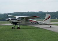 N2909A @ KMWO - Arriving 180 Club fly-in - by Allen M. Schultheiss