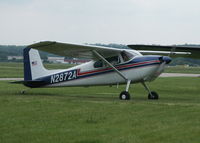 N2872A @ KMWO - Arriving 180 Club fly-in - by Allen M. Schultheiss