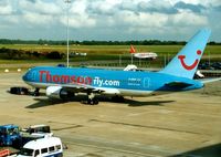 G-BRIF @ EGGW - Big aircraft leaving Luton airport - by Holger Zengler