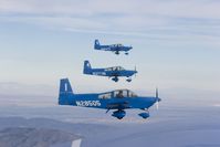 N28505 - Sky Typers over the Rose Bowl - by Curt Sletten