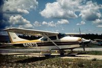 N42673 @ HWV - This Skylane was parked at Brookhaven in the summer of 1975. - by Peter Nicholson