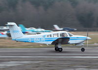 G-BNJR @ EGLK - TAKE OFF RUN RWY 25 - by BIKE PILOT