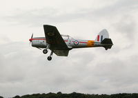 G-BCXN @ EGHP - CHIPPY OWNED BY AVIATION ARTIST MICHAEL TURNER DEPARTING THE MICROLIGHT TRADE FAIR - by BIKE PILOT