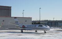 N348QS @ KMKE - Cessna 560 - by Mark Pasqualino