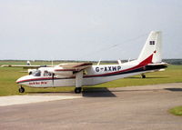 G-AXWP @ EGHC - ISLES OF SCILLY SKY BUS TAKEN BETWEEN 1988-1993 - by BIKE PILOT
