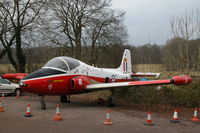 XW311 @ EGHP - STORED IN THE CAR PARK AT POPHAM. WAS ORIGINALY TO BE DISPLAYED AT A LOCAL GARAGE BUT PLANNING PERMISSION WAS NOT GRANTED. - by BIKE PILOT