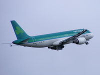 EI-DEL @ EGCC - Aer Lingus - by chris hall