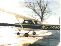N5748G - Flight lesson December 1986 - by Larry Jachlewski