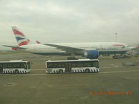 G-VIIG @ EGLL - British 777 on stand at Heathrow - by John J. Boling