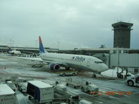 N3767 @ KSLC - Delta 737 on gate at KSLC - by John J. Boling