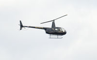 N728TS - Spotted flying over Ballona Creek Freshwater Marsh - by James Gould