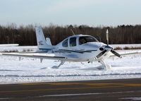 N74AG @ ANE - Parked at Anoka County. 2002 Cirrus Design Corp SR22, c/n 0428 - by Timothy Aanerud