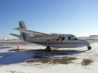 N610BW @ KFCM - Parked on the ramp at Thunderbird. - by Mitch Sando