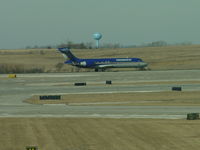 N926ME @ MCI - Turned onto runway, starting take off roll - by Helicopterfriend