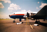 N70BF @ GKY - Florida Air Transport DC-6 at Arlington Municipal