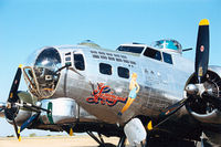 N9323Z @ CPT - CAF B-17G Sentimental Journey, Cleburne, TX - by Zane Adams