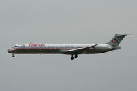 N592AA @ DFW - American Airlines MD-80 on approach to DFW - by Zane Adams