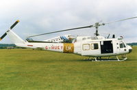 G-HUEY @ EGVP - EX-ARGENTINE ARMY AE-413 CAPTURED DURING FALKLANDS WAR. 1986 MIDDLE WALLOP AIRSHOW - by BIKE PILOT