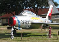 51-1386 @ BAD - F-84F Thunderstreak on display at the 8th Air Force Museum at Barksdale Air Force Base, Louisiana. - by paulp
