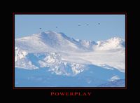 N28KT @ KAPA - Power Play Montage... Above Littleton Colorado with Mount Evans in the background. - by Bluedharma