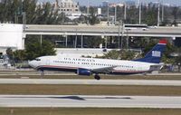 N457UW @ KFLL - Boeing 737-400 - by Mark Pasqualino