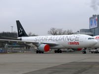 HB-IQR @ LSZH - Airbus A330-223 HB-IQR Swiss in the Star Alliance livery - by Alex Smit