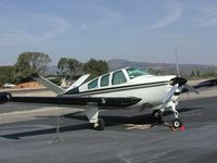 N55RE @ FCH - Highly Modified Beechcraft - by Richard  White