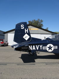 160937 @ SZP - Beech T-34C TURBINE MENTOR Sierra Hotel of USMC VMFAT-101, one P&W(C)PT6A-25 400 shp turboprop, Please do NOT ask me what Sierra Hotel means! - by Doug Robertson