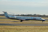 G-EMBW @ EGCC - Flybe - Taxiing - by David Burrell