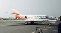 F-GDSA @ EDDV - Dassault Falcon 100 / Mystere 100 at the ILA 1984, Hannover - by Ingo Warnecke