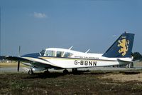 G-BBNN @ EGLK - British Caledonian Airways Aztec visited the 1976 Blackbushe Fly-in. - by Peter Nicholson