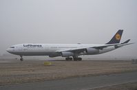 D-AIGT @ EDDM - Lufthansa  A340 named Viersen - by Delta Kilo