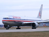 N358AA @ EGCC - American Airlines - by chris hall