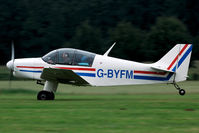 G-BYFM @ EBDT - landing at Schaffen - by Joop de Groot